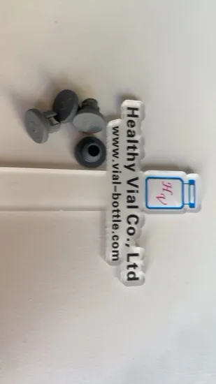 13mm Butyl Rubber Stopper for Glass Injection Vials (HVRS008)