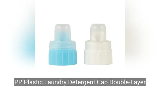 PP Plastic Laundry Detergent Cap, Double