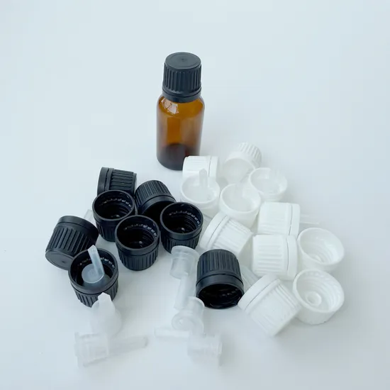 OEM Big Round Screw Plastic Tamper Evident Cap for Glass Bottle and with Insert