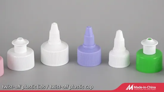 Dispensing Cap Black Transparent 24 410 Plastic Screw Twist Top Caps for Honey Packaging Squeeze Bottle Use