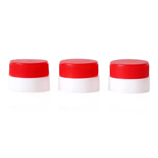 Factory Free Samples Red Yellow 55mm Bottle Caps Plastic Cap for Screw