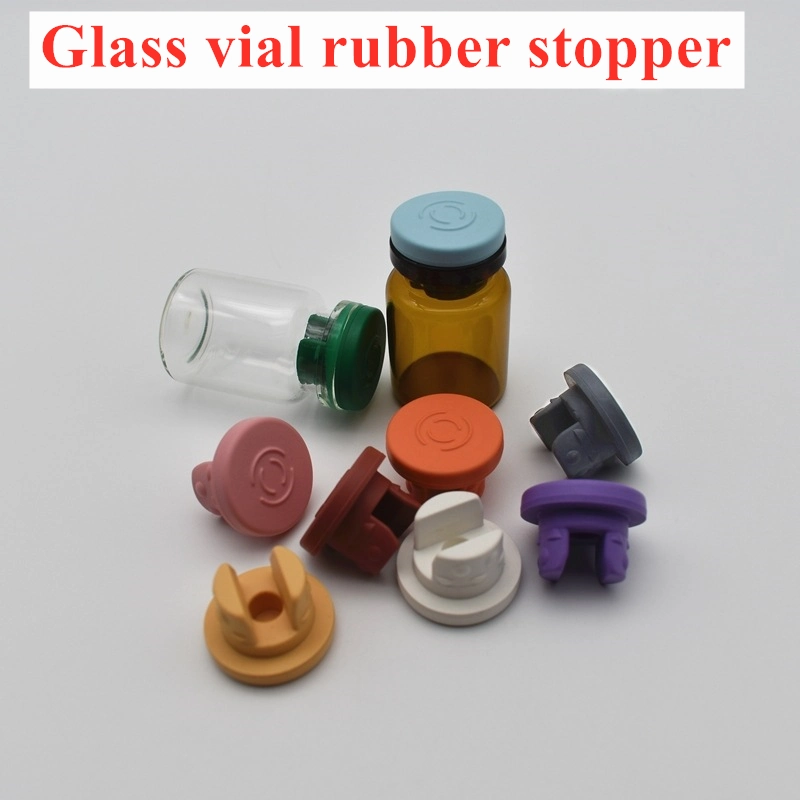 Wholesale Cheap 13mm 20mm Sterile Rubber Seal Medical Butyl Rubber Stopper for Glass Vial Injection Bottle