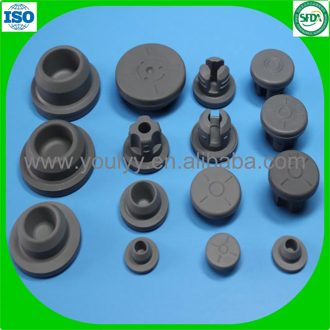 Butyl Rubber Stoppers for Injection Vials