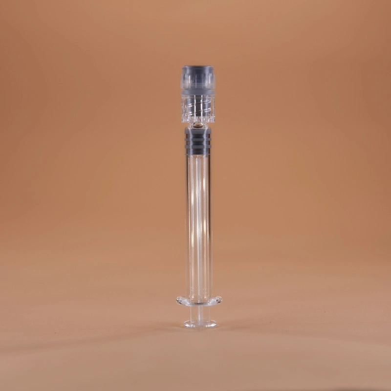 Medical Disposable Prefilled Glass Syringe Barrel and Pluger 1ml Luer Lock with/Without Needle
