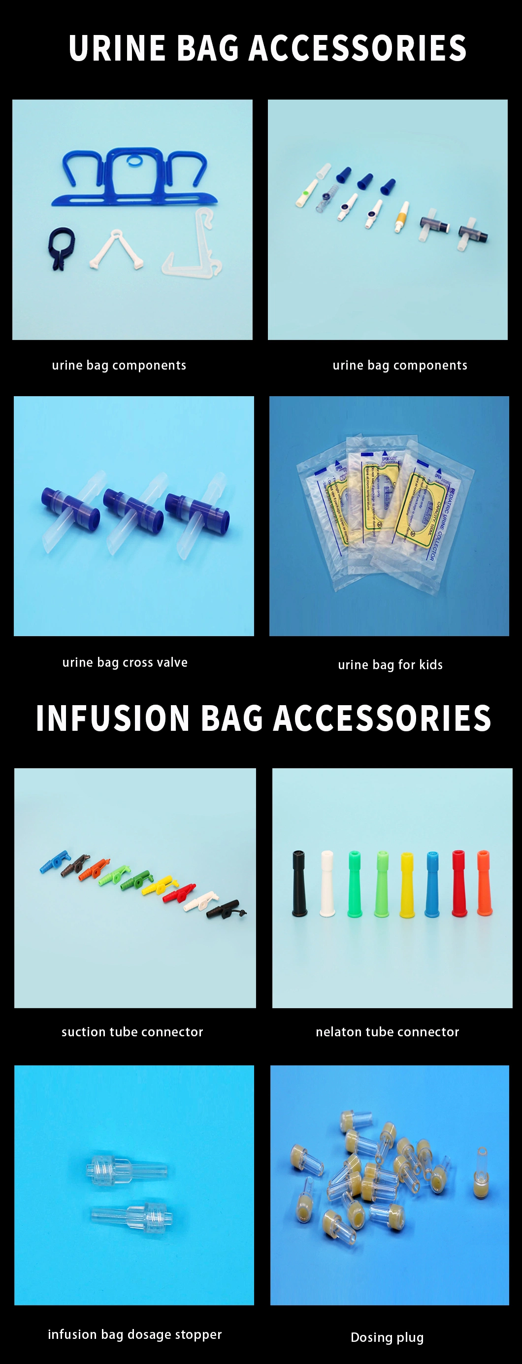 Hot Sale Dispodable Infusion Bag and Dosing Plug/Infusion Bag Dosage Stopper