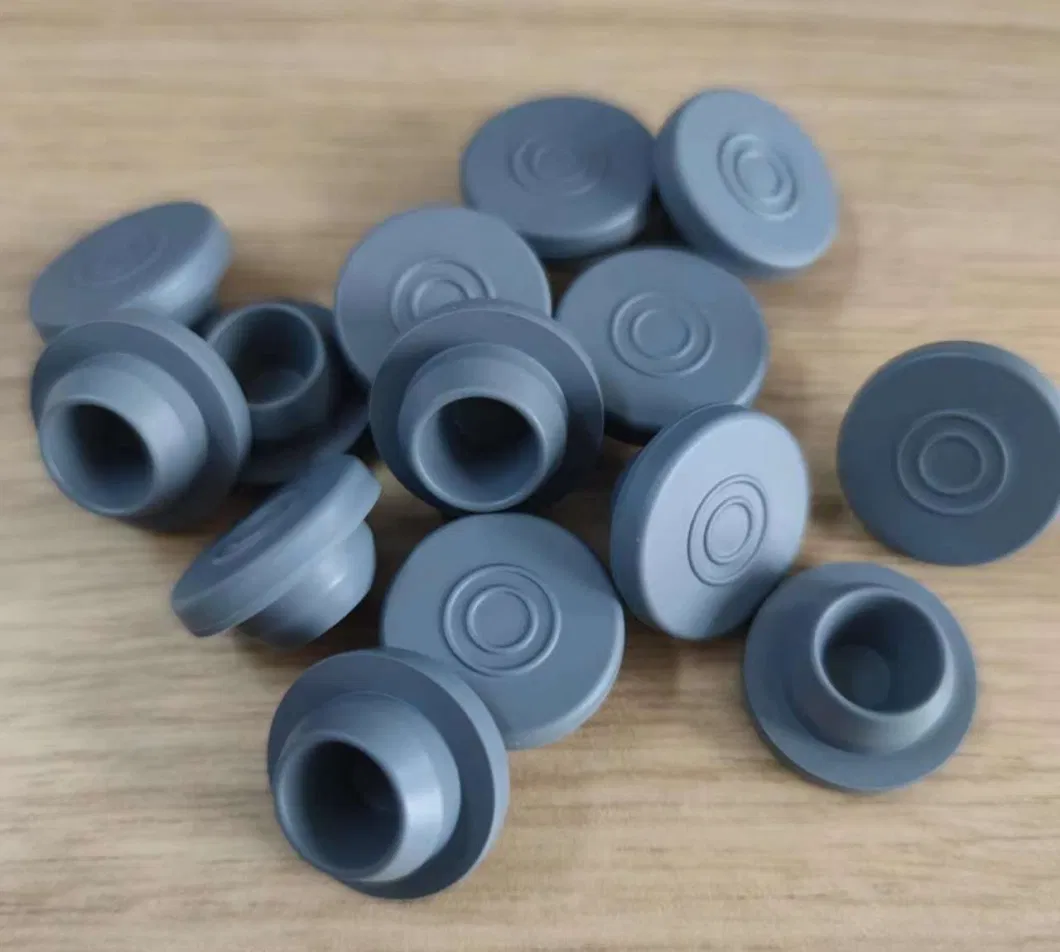 Pharmaceutical Butyl Rubber Stopper for Glass Infusion Vials 28mm 32mm