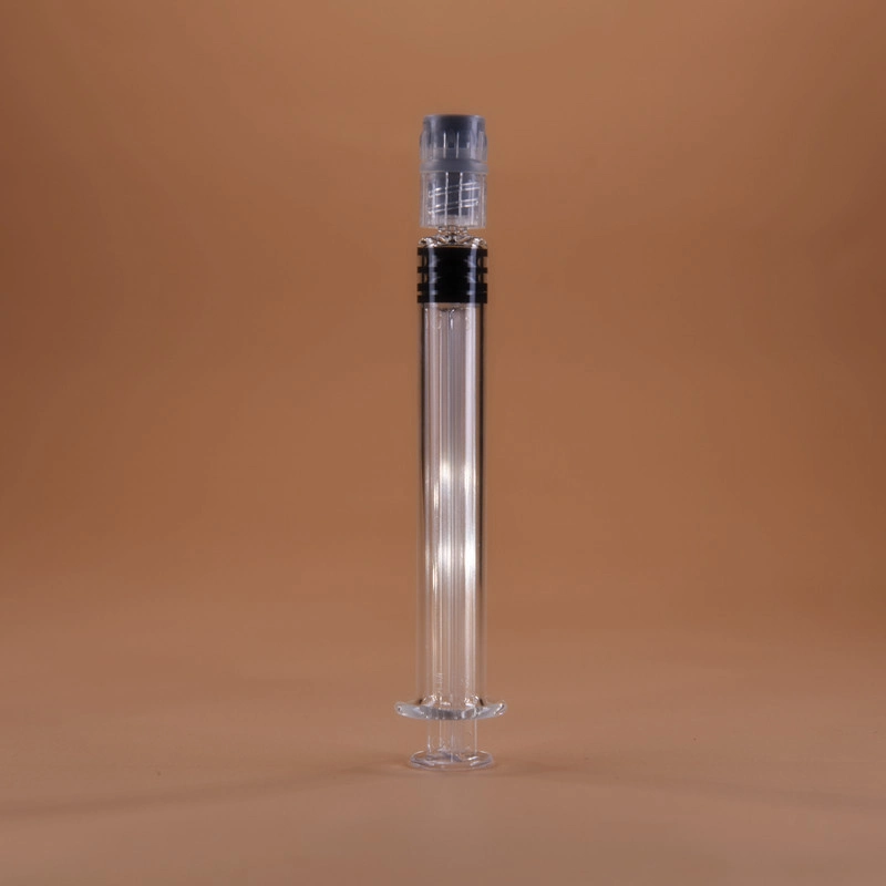 Glass Syringe Prefilled Luer Lock 1ml Glass Syringe with Luer Lock Luer Slip