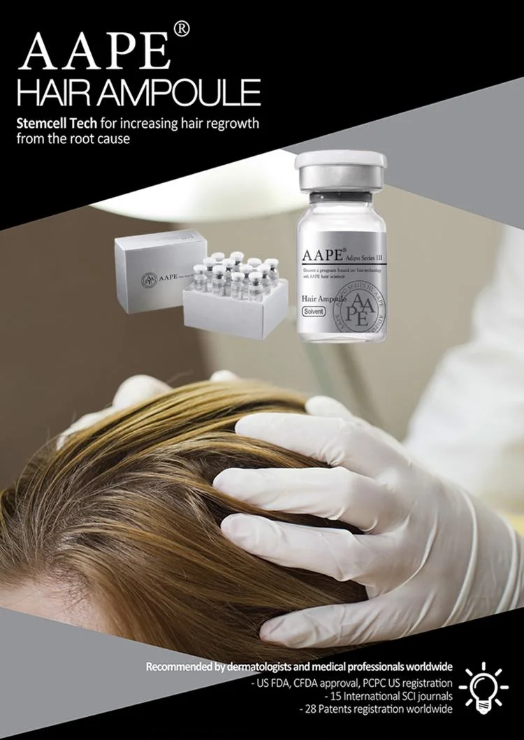 Korea Aape Hair Growth Serum Skin Ampoule Stemcell for Skin Regenaration and Hair Growth