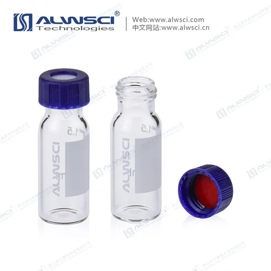 Alwsci 20mm Aluminum Crimp Top Cap for Gc Headspace Glass Vial