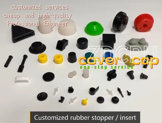 Black Powder Coating ABS Hexagon Nut Cover Stopper 