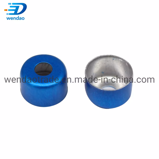 Medical Injection 18mm 20mm 24mm 28mm Tear off Flip Top Aluminum Cap for Glass Vials