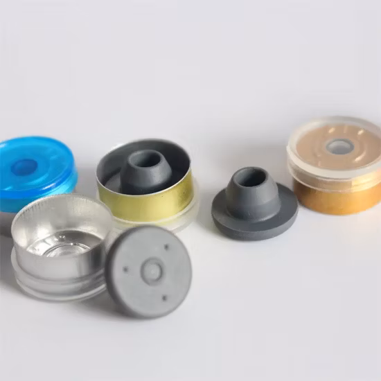 Pharmaceutical 13mm 20mm 28mm Colorful Aluminum Plastic Cap for Glass Vials