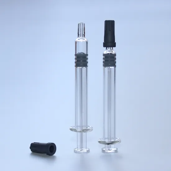Glass Syringe 1ml with Luer Lock /Syringe Prefilled Syringe 