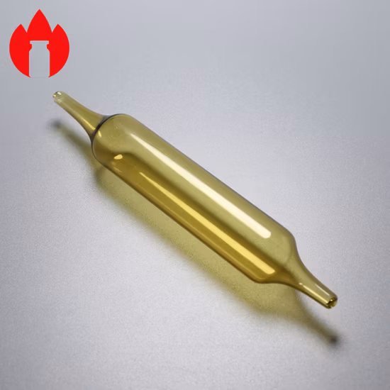 1ml 2ml 5ml 10ml Pharmaceutical Injection Clear or Amber Glass Ampoule
