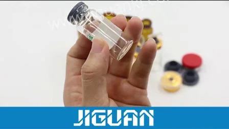 Clear Glass Vial Plastic Cap Screw 10ml