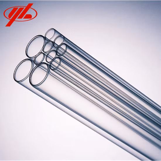 Clear or Amber Neutral Borosilicate Glass Tube
