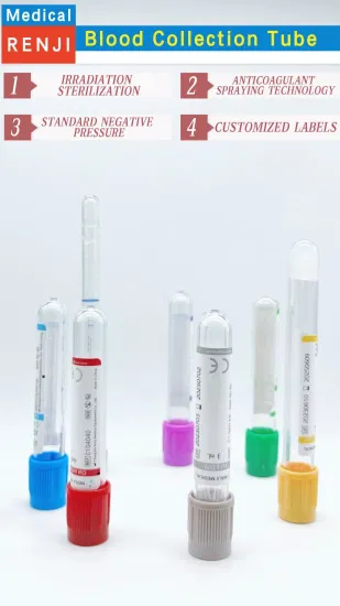 EDTA K2 K3 Glass Plastic Micro Gel ESR Clot Activator EDTA Vacuum Blood Collection Tube