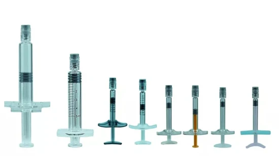 5ml Prefilled Glass Syringes for Injection or Cosmetic
