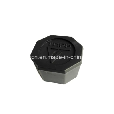 Black Powder Coating ABS Hexagon Nut Cover Stopper