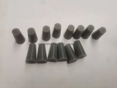 Grey Silicone Stopper and Plugs for Powder Coating, E