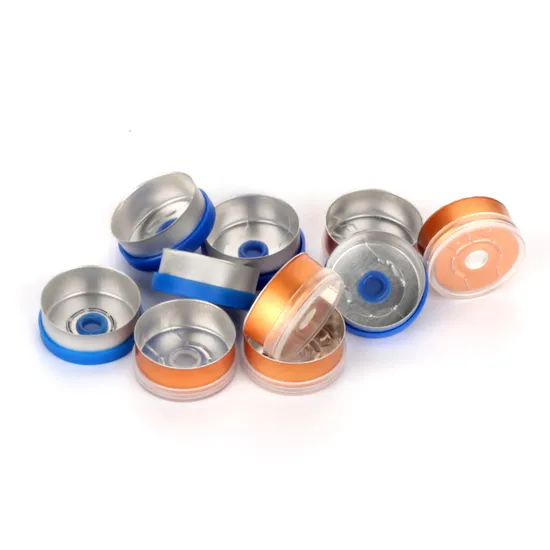 Custom Small Glass Vials Flip Top Tear off Aluminum Lids Caps for Pharmaceutical Bottle 