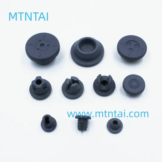 32mm Grey Color Rubber Stoppers for Infusion 