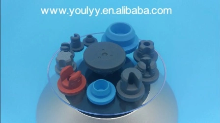 13mm 20mm 32mm Pharmaceutical Bromobutyl Rubber Stopper for Injection or Infusion Bottle