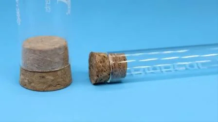 Clear Round or Flat Lab Glass Test Tube