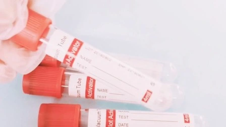PP Pet Glass Disposable vacuum Blood Collection Tubes