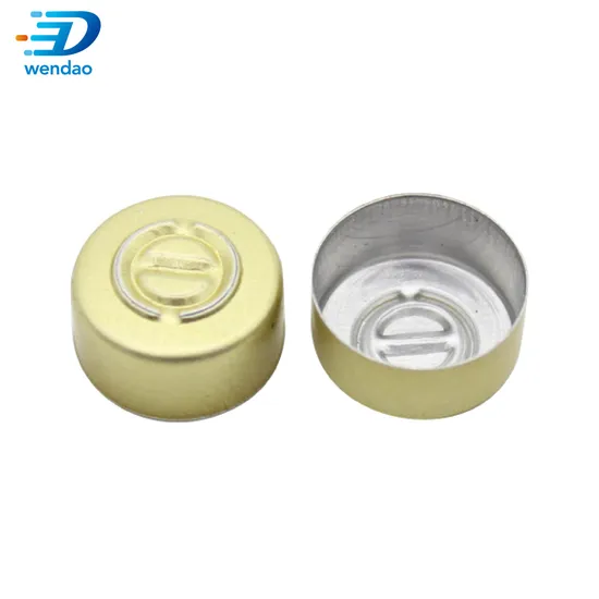 Customized Medicinal Aluminum Plastic Flip Tear off Vial Caps