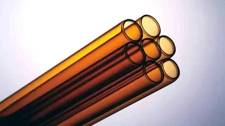 Clear or Amber Type I Water Resistant Neutral Borosilicate Glass Tube