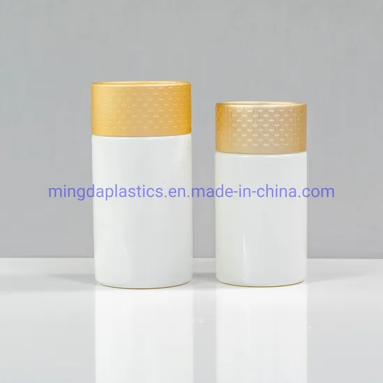 150ml Pharmaceutic/Medicine/ Food Grade Plastic Packaging Bottle with Golden Cap 