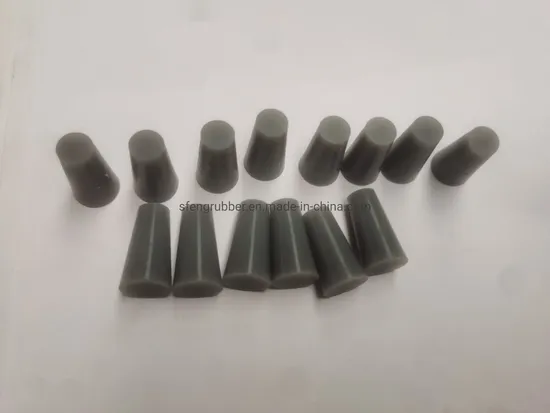 Grey Silicone Stopper and Plugs for Powder Coating, E