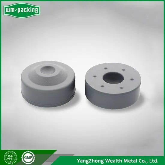Professional Medicine Butyl Rubber Stopper, 15mm Infusion Rubber Disc 
